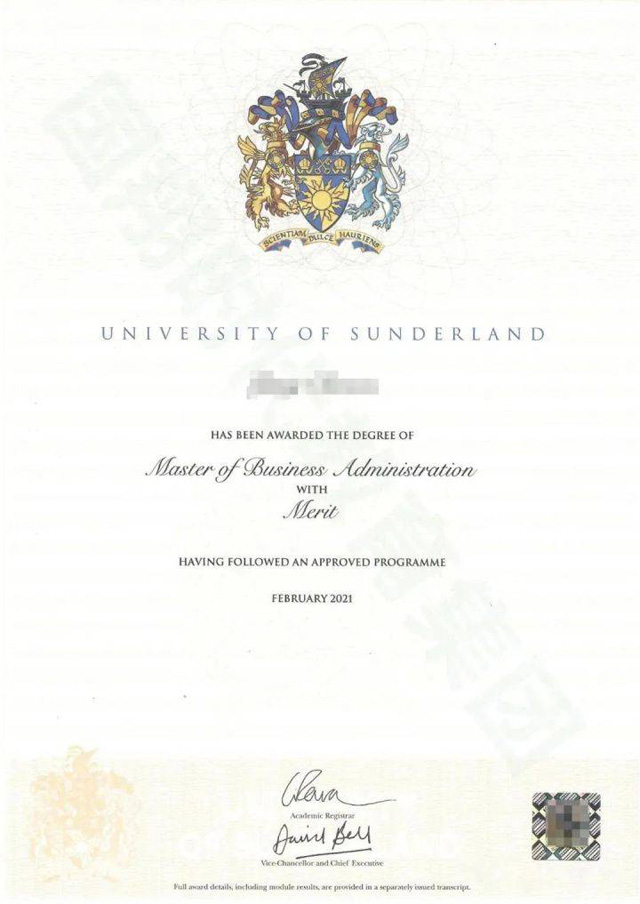 英国桑德兰大学工商管理硕士（MBA）招生简章
