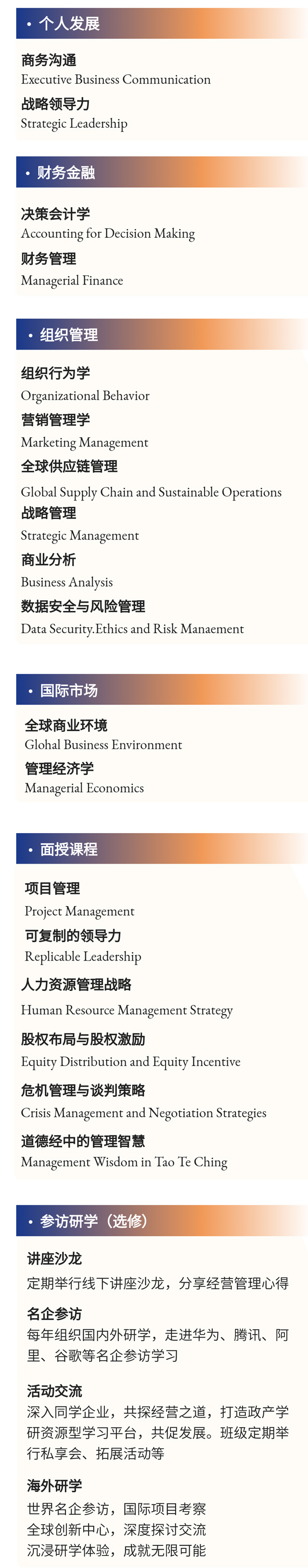 美国加州多明尼克大学工商管理硕士（MBA）招生简章