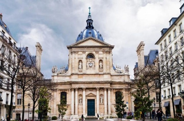 2017-2022年巴黎索邦大学QS世界排名