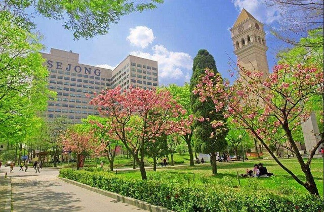 2017-2022年韩国世宗大学QS世界排名