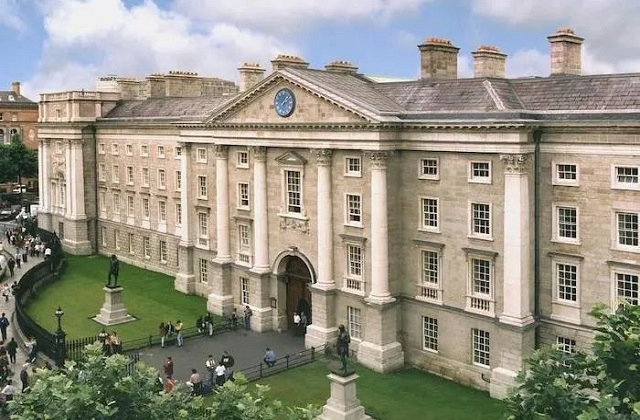 2022年爱尔兰都柏林圣三一大学QS世界排名