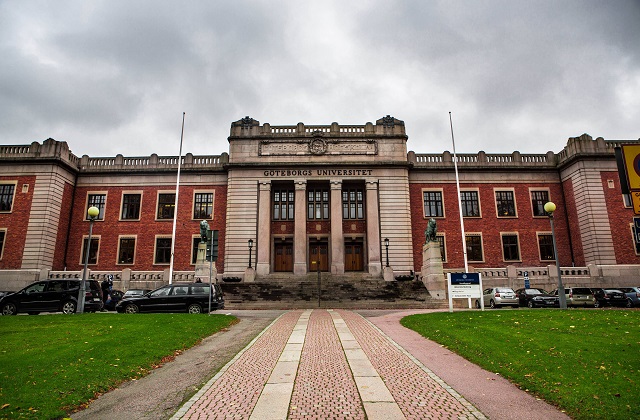 2017-2022年瑞典哥德堡大学QS世界排名