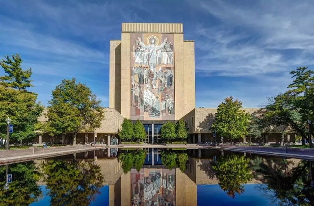 2018-2022年美国圣母大学QS世界排名