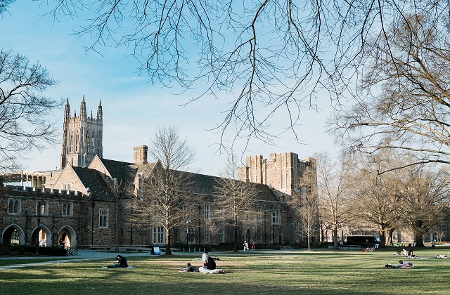 2017-2022年美国杜克大学QS世界排名