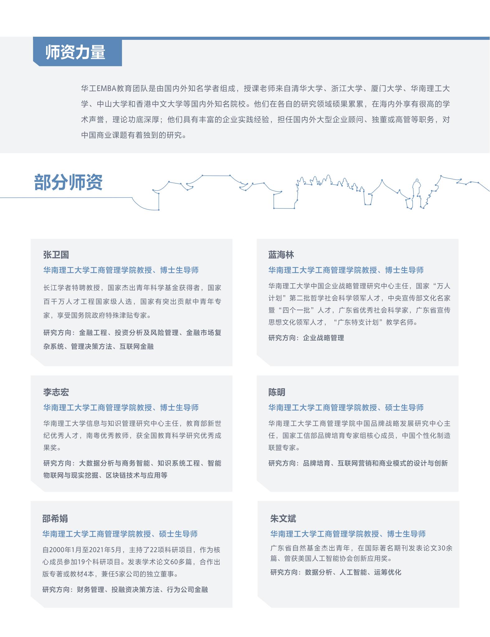 华南理工大学2022年高级管理人员工商管理硕士（EMBA）招生简章