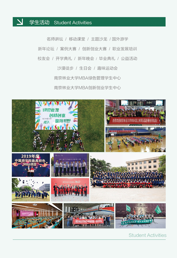 南京林业大学2022年工商管理硕士（MBA）招生简章