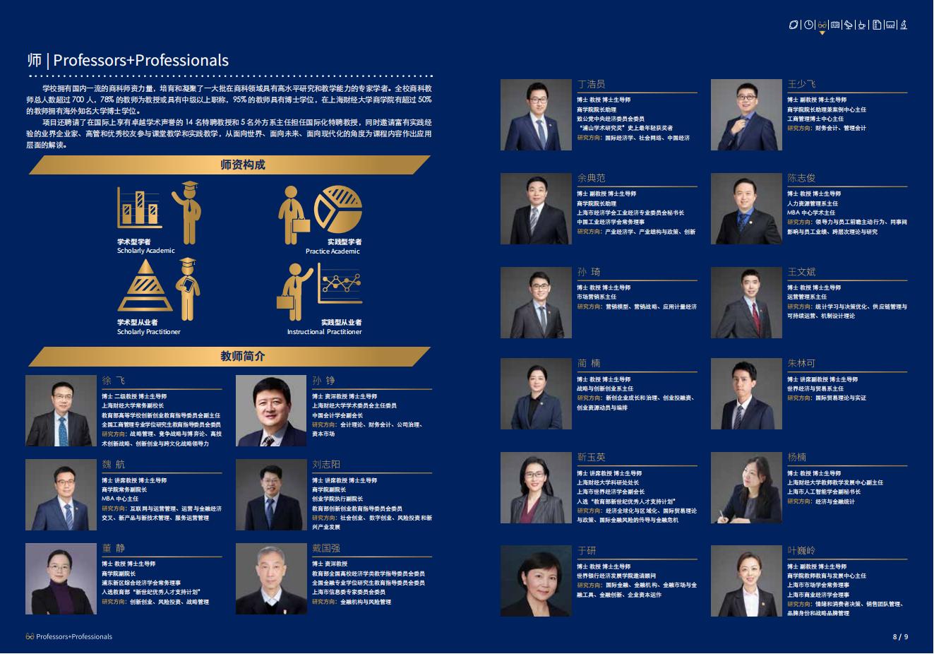 上海财经大学2023年工商管理硕士（MBA）招生简章