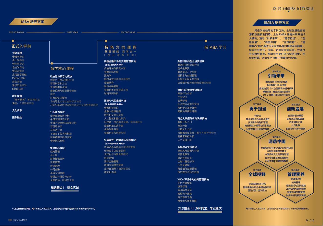 上海财经大学2023年工商管理硕士（MBA）招生简章