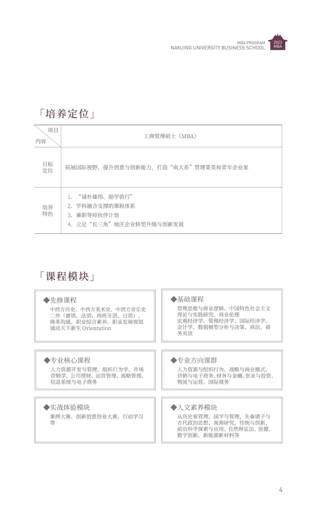 南京大学2023年工商管理硕士（MBA）招生简章