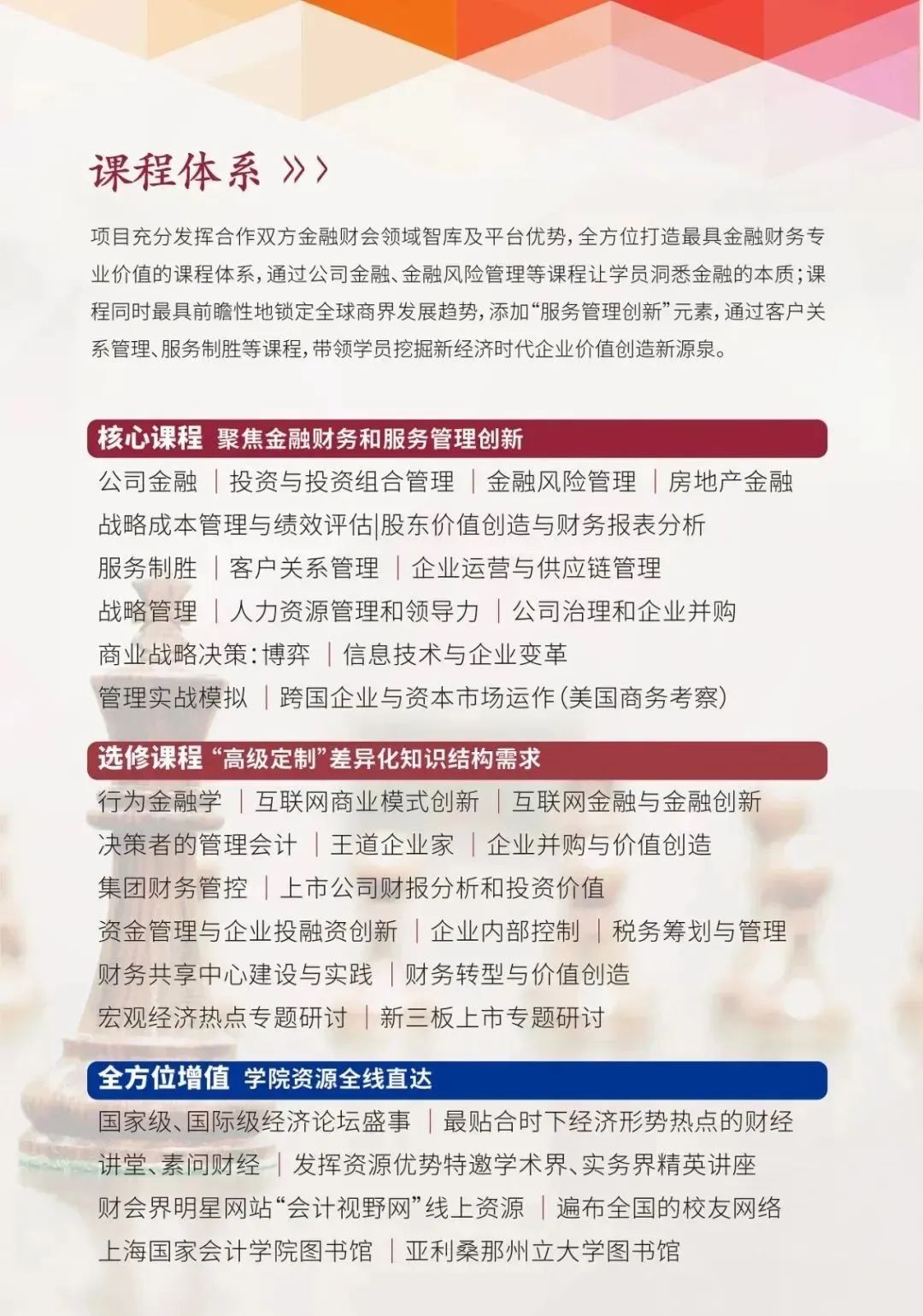 上海国家会计学院-美国亚利桑那州立大学中外合作办学EMBA2023招生简章